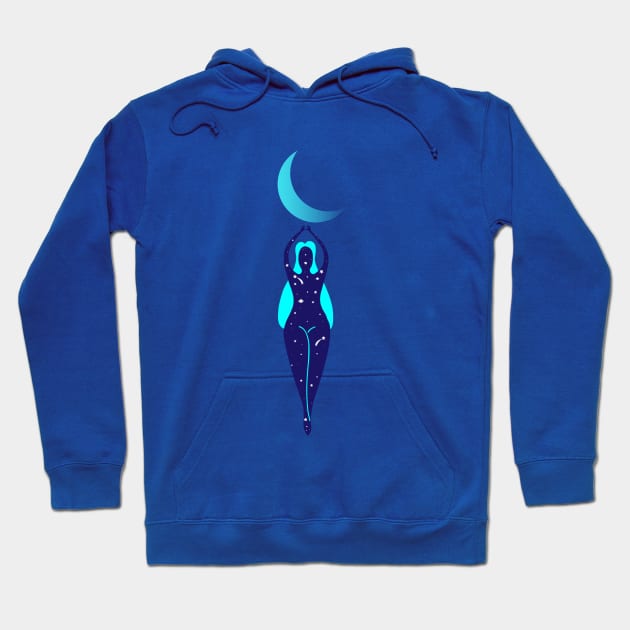 The moon inside of me Hoodie by MichelMM